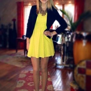 Cute yellow dress